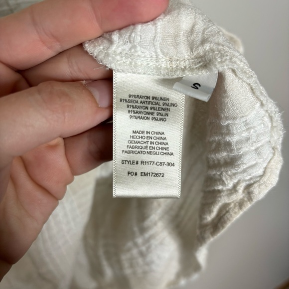 Anthropologie x Cloth & Stone Button Up Top small - Picture 4 of 5